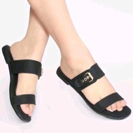 Sandal Teplek Wanita Sendal Cewek Dewasa Sandal Flat Wanita Sendal Wanita Trend Korea Sandal Cewek M