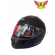 BEON HELMET FULL FACE DOUBLE VISOR【MATT BLACK】