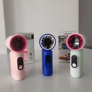 Mini Handheld Fan Charging Multifunctional USB High-Speed Digital Display Pocket Turbo Violent Fan k
