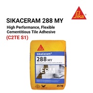 SIKACERAM 288 MY (25KG) C2TE S1 High performance, flexible cementitious tile adhesive