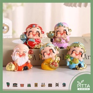 CNY CAI SHENG Home Decor Garden Decoration 喜乐五福财神爷装饰品摆设