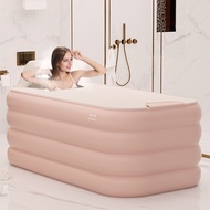 Adult Portable Bathtub Folding Body Sauna Shower Steam Inflatable Whirlpool Bathtub Simple Baignoire Bathroom Supplies YX50FB