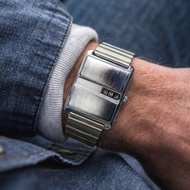 CILOA-Niche Retro Jumping Word Men's Watch Business Casual Suitable Men's Watch 551