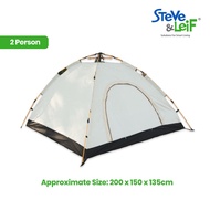 Steve & Leif Waterproof Outdoor Camping Tent - Single Door Single Window [2pax/ 3-4pax]