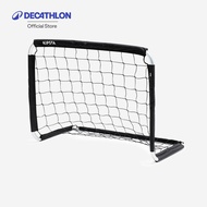 Decathlon Football Goal Basic Size S Galvanised Steel Standard Edition-Black