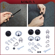 [kokiya] Cable Exercise Machine Workout Kit China Gym & Training Steel Cable Ball Stopper for Gym Eq