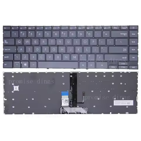 M for Asus ZenBook 14 UX425E UX425EA UX425J UX425JA UX425IA US Backlit Keyboard