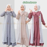 Clothes Dress Ii Gamis for Girls Ages 1 2 3 4 5 6 7 8 9 10 11 12 13 14 15 16 Years Gamis for Childre