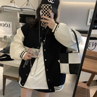 美式刷毛棒球外套
