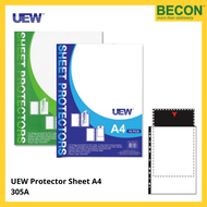 UEW Protector Sheet A4 305A 11 holes 10 pieces @ 100 pieces