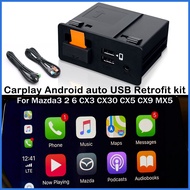 Apple Carplay Android Auto Retrofit Kit for Mazda 3 Mazda 6 Mazda 2 CX3 CX5 CX8 CX9 MX5 miata TK7866