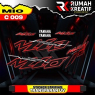 Sticker Mio Soul Karbu 2006-2012 Striping Variation Transparent Uv Soul 115 Soul Lama Soul Z Mx Soul