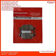 Kampas Rem Belakang Honda PCX 150 (K97)/PAD SET, RR. BRAKE/06435K97N01