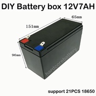 12V 3S 7P Li-ion Battery Case Holder box Rechargeable 12V 7Ah DIY 18650 Powerwall Pack 21PCS 3S7P So
