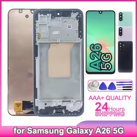 High Quality LCD Display for Samsung Galaxy A26 5G Touch Screen Digitizer Assembly for Samsung A26 5