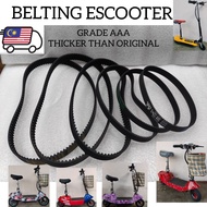 VVM: BELTING ESCOOTER TALI SAWAT SKUTER ELETRIK GETAH ENJIN 384-3M-12 390-3M-12 535-5M-15 420-3M-12 