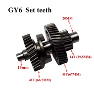 กล่องเกียร์เครื่องยนต์ GY6 200cc 150cc เกียร์ถอยหลัง Polaris 150UTV UTV Gokart สกู๊ตเตอร์ TaoTao Jin