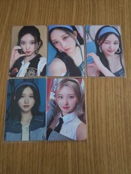 Gaeul 金秋天 小卡 ive