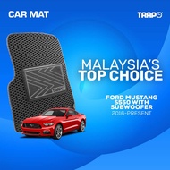 Trapo Karpet Kereta Car Mat Ford Mustang S550 With Subwoofer (2016-Present)