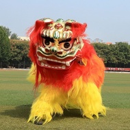 [READY STOCK]New Lion Head Lion Dance Foshan Traditional Lion Dance Crafts Lion Dance Props Set Double Dragon Lion Beijing Lion