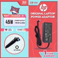 HP ORIGINAL GENUINE 45W 4.5MM 19.5V-2.31A 854054-002 ELITEBOOK PROBOOK ADAPTER LAPTOP CHARGER