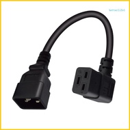 BTM Heavy Duty Right Angle IEC320 C19 to C20 Power Cable 3x1 55mm² Power Wire