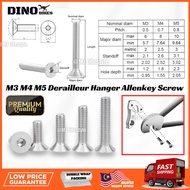 [𝟏𝐏𝐂] 𝑷𝒓𝒆𝒎𝒊𝒖𝒎 All Size M3 M4 M5 RD Hanger Derailleur Screw Stainless Steel For MTB Roadbike &amp; Folding Bike