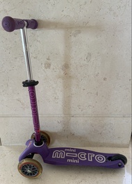 Mini Micro Scooter Deluxe Purple (Brake 蓋要自己換，原廠$99）