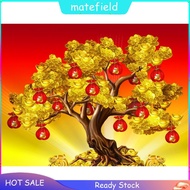 MAT*DIY 5D Money Tree Full Drill Round Diamond Resin Painting Kit