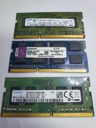 筆電記憶體 三星 SAMSUNG 海力士 SKhynix 金士頓 Kingston DDR3L DDR3 DDR4 2G 4G