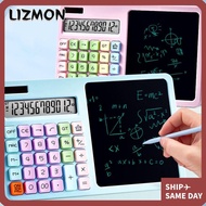 LIZMON Scientific Calculator, With LCD Writing Board Dual Power Supply  Calculator, Large LCD Displa