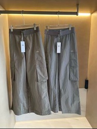 ALO YOGA新款韓版高腰口袋工裝闊腿褲休閑褲女褲速干褲拖地褲運動褲