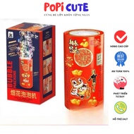 Electric Fireworks Bubble Blower with Integrated Music Light - Shimmering Fireworks for Weddings and