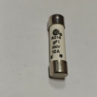 Mingfu Group 10A Ceramic Fuse 8.5 X31.5 Fuse Fuse R014 RT19 gF1 aM1 Copper Cap