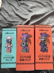BE@RBRICK 新世紀福音戰士 100% & 400% 公仔