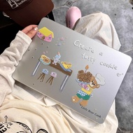 Shesell macbook Case (Matte Surface) Bear Baker M4 Air13/15/Pro13 Inches Clear A3240 A3241