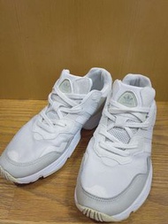 奶油底Adidas cloud white grey one yung-96 經典復古老爹白鞋