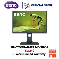 BENQ SW240 24.1" PHOTOGRAPHER MONITOR ( 24.1" IPS / HD / 60Hz / 5Ms / AQCOLOR / 99% ADOBE RGB )