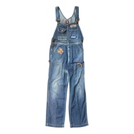 Vintage 90s Hysteric GLAMOUR Overalls Thin Denim Indigo Pant