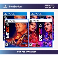 PS4 PS5 GAME WWE 2K24 WWE 2024 WWE 24  STANDARD/DELUXE (ENGLISH)