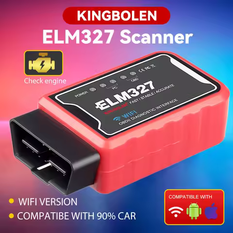 KINGBOLEN ELM327 v1.5 PIC18F25K80 chip wifi Code Reader ELM 327 OBD2 scanner Car Diagnostic Tools fo