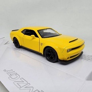 Diecast Dodge Challenger SRT Demon RMZ City 1:39 Racing Toy Car