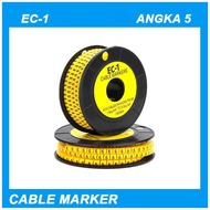 Cable Marker EC-1 Number 5
