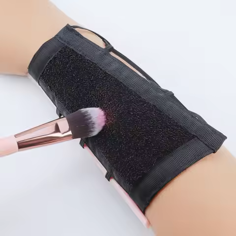 Arm Makeup Brush Clean Arm Sponge Makeup Brush Color Cleaning Sponge Eyeshadow Cleaner Dry Makeup Br