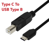 Type C / Micro USB To  USB Type B Host OTG Adapter Cable For Printer