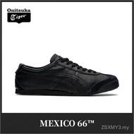 【Classics】Onitsuka MEXICO 66™ Men's and Women's retro casual shoes Black D4J2L- 9090 VAL0