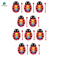 Puzzle Insect Ladybug Hand Percussion Instrument Early Education Music Music Instrument Children'S P