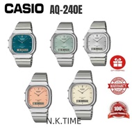 CASIO VINTAGE WATCH Unisex AQ-240E  SERIES AQ-240E-2AD/3AD/4AD/7AD/7A2 Analog Digital