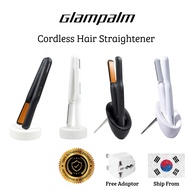 [GlamPalm] GP201Z / GP244 Cordless Hair Straightener｜Free Voltage, Travel-Friendly, Damage Care