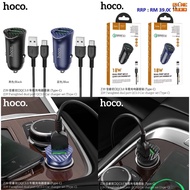 HOCO Z39 Farsinghted dual port QC3.0 Car charger set(Type-C)
